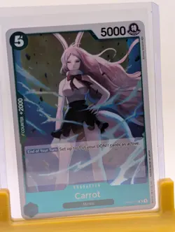 Carrot OP02-029 R - Paramount War - One Piece TCG Near Mint Holo - Image 2