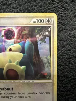 Snorlax Call of Legends 33/95 Regular Non Holo RARE - NM 2011 - Image 4