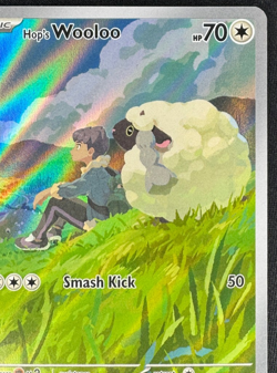 HOP'S WOOLOO 170/159 NM ILLUSTRATION RARE JOURNEY TOGETHER POKEMON 2025 - Image 3