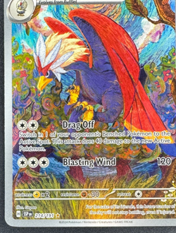 BRAVIARY 214/191 NM ILLUSTRATION RARE SURGING SPARKS POKEMON 2024 - Image 5