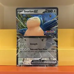 Jumbo Snorlax ex Stamped Holo 076/131 Double Rare Pokemon TCG - Image 1