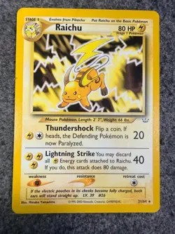 Raichu Rare 21/64 Neo Revelation - Image 1