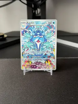 Pokemon TCG Palafin 200/197 Scarlet Violet Obsidian Flames Illustration Rare NM - Image 1