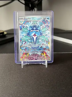 Pokemon TCG Palafin 200/197 Scarlet Violet Obsidian Flames Illustration Rare NM - Image 3
