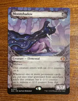 MTG Fable Frame Moonshadow Lorwyn Eclipsed 313 Near Mint Non Foil ECL Magic Card - Image 1
