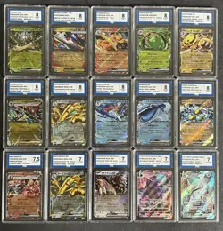 Pokemon Graded Bundle Of Cards Lot Of 15 Slabs Mixed Grades Including Charizard - Image 1
