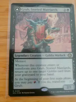 MTG Grub, Storied Matriarch (FOIL) 0105 Lorwyn Eclipsed M/NM Free UK P&P - Image 1