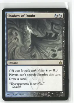 Shadow of Doubt 253 Rare Ravnica: City of Guilds Magic: The Gathering LP - Image 1