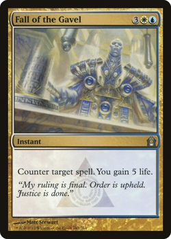 Fall of the Gavel #161 (LP) Return to Ravnica RTR Magic MTG - Image 1