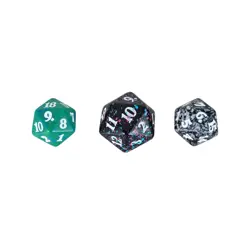 MTG Magic The Gathering Kamigawa Neon Dynasty Dice Bundle inc D20 Oversized - Image 2