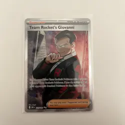 Pokemon - 225/182 - Team Rocket's Giovanni - Destined Rivals - Image 1
