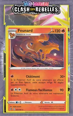 Feunard - EB02:Clash des Rebelles - 025/192 - Carte Pokemon Neuve Francaise - Image 1