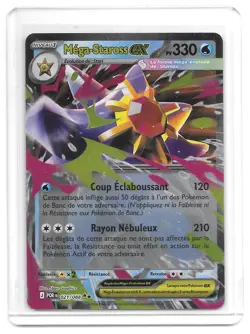 Carte Pokemon Mega-Staross-ex FR NEUVE POR 021/088 double rare Equilibre Parfait - Image 2