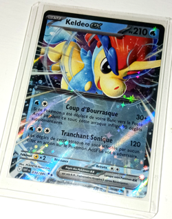 Carte Pokemon Keldeo-EX NEUVE FR WHT 030/086 ** EX EV10.5 Flamme Blanche - Image 1