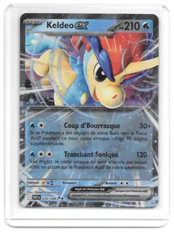 Carte Pokemon Keldeo-EX NEUVE FR WHT 030/086 ** EX EV10.5 Flamme Blanche - Image 2