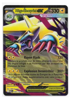 Carte Pokemon Mega-Elecsprint EX MEG 050/132 NEUVE FR ** ME01 Mega-Evolution - Image 2