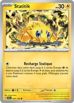 Carte Pokemon Statitik 050/142 EV07 Couronne Stellaire Commune FR - Image 1