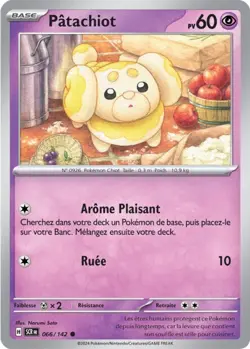 Carte Pokemon Patachiot 066/142 EV07 Couronne Stellaire Commune FR - Image 1