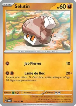 Carte Pokemon Selutin 101/182 EV04 Faille Paradoxe Commune FR - Image 1