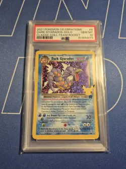 Dark Gyarados Holo #8 PSA 10 Gem Mint Celebrations Classic Collection Pokemon DE - Image 1