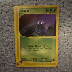 Pokemon TCG Aquapolis Grimer 79/147 Common Regular English 2002 50 HP - Image 1
