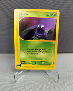 Pokemon TCG Grimer 79/147 Aquapolis e-Reader Regular Common Basic 50HP Eng 2002 - Image 1