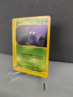 Pokemon TCG Grimer 79/147 Aquapolis e-Reader Regular Common Basic 50HP Eng 2002 - Image 3