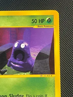 Pokemon TCG Grimer 79/147 Aquapolis Regular Common e-Reader LP - Image 5