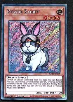 LP Rescue Rabbit - RA02-EN008 - Secret Rare - 1st Edition - Yugioh - Image 1