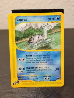 LAPRAS 71/144 COMMON SKYRIDGE 2003 POKEMON COMMON AYA KUSUBE Tcg Vtg Play Game T - Image 1