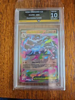 Mega Charizard x EX 013/094 Me02: Phantasmal Flames Holo - Image 1