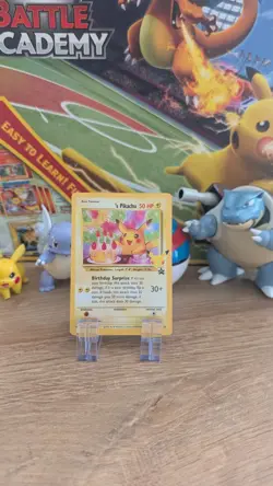 Birthday Pikachu _____'s Pikachu 25 Year Celebration Promo Pokemon Card - Image 1