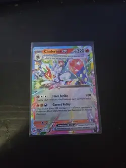 Cinderace ex Double Rare Holo ME: Ascended Heroes 038/217 NM - Image 1