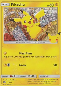 Pokemon TCG Pikachu Mcdonald's ProMos Technologies 25/25 - Image 1