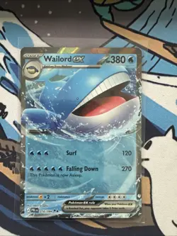 Wailord ex - 016/084 - Ultra Rare - Pitch Black - NM - Pokemon Card - Image 1