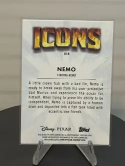NEMO #DI-8 Disney Icons- 2025 Topps Chrome Disney - Image 4