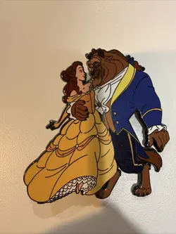 Disney FANTASY Pins Beauty And The Beast Belle Cogsworth Lumiere Mrs Potts Jumbo - Image 2