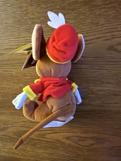 Vintage Disney Dumbo Timothy Mouse Plush 9” Stuffed Animal 1998 Tags Exclusive - Image 5