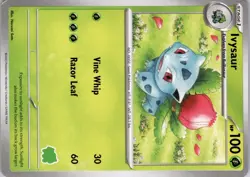 Ivysaur Pokemon My First Battle 2023 Bulbasaur Stamp Pokemon Trading Card - Image 5
