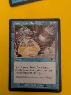 Long-Term Plans. Instant Magic the Gathering Card. Scourge - Image 1