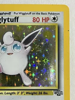 Wigglytuff 16/64 Jungle Set Rare Holo Vintage Pokemon TCG Card MP - Image 3
