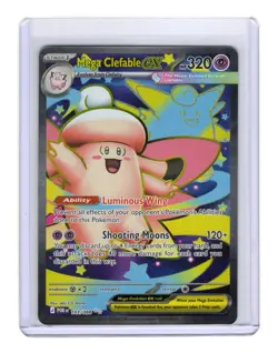 Pokemon Perfect Order Mega Clefable ex Card Ultra Rare,Holo #103/088 - Image 1