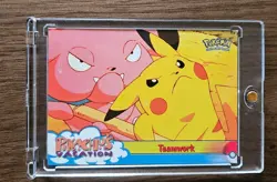1999 Teamwork Pikachu's Vacation TOPPS Pokemon the First Movie Card #54 NM - Image 3