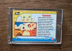 1999 Teamwork Pikachu's Vacation TOPPS Pokemon the First Movie Card #54 NM - Image 4