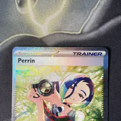 Pokemon TCG Perrin Twilight Masquerade Holo Card 220/167 Mint Condition - Image 2