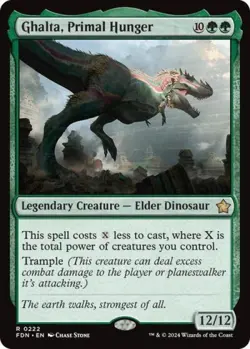 ~ Ghalta, Primal Hunger ~ NM ~ Foundations ~ MTG ~ - Image 1