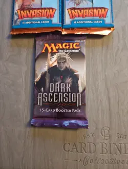 Magic The Gathering booster 3 pack Lot 1 Dark Ascension And 2 Invasion - Image 3