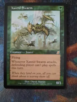 Magic the Gathering MTG - 1 x Xantid Swarm - OG Scourge Premodern - EX - Image 1