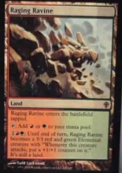 Raging Ravine - Worldwake: #141, Magic: The Gathering Nm R106 - Image 1