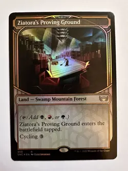 MTG Ziatora’s Proving Ground - Foil - Rare - SNC 359 - NM+ - Image 1